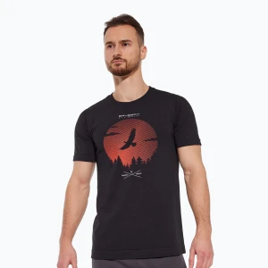Koszulka termoaktywna męska Brubeck Outdoor Merino Wool Pro SS black / bear 2