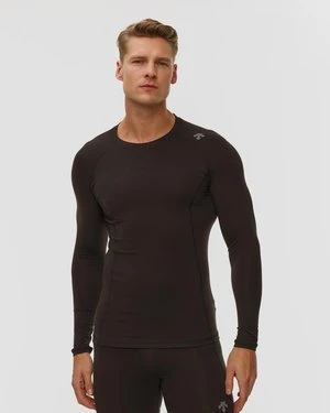 Koszulka Termoaktywna Męska Descente Base Layer Top Czarna