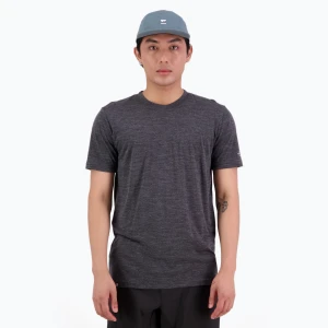 Koszulka termoaktywna męska Mons Royale Zephyr Tencel smoke