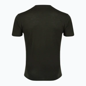 Koszulka termoaktywna męska WOOLCANO Merino 100% TEE0546 zielona
