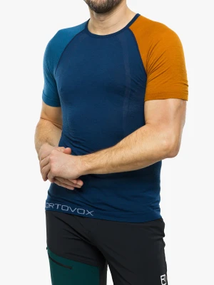 Koszulka termoaktywna Ortovox 120 Comp Light Short Sleeve - petrol blue