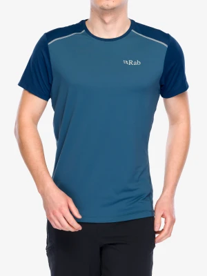 Koszulka termoaktywna Rab Force Tee - orion blue/tempest blue