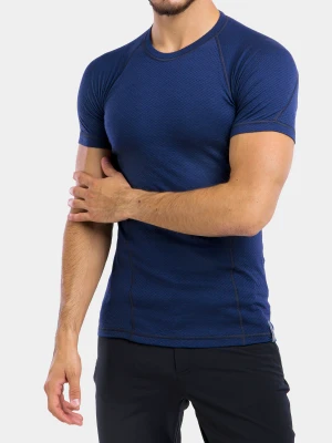 Koszulka termoaktywna Sensor Merino DF Tee S/S - deep blue