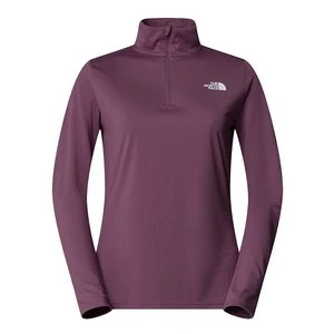 Koszulka The North Face Flex Slim 1/4 Zip Long-Sleeve 0A894D1NI1 - bordowa