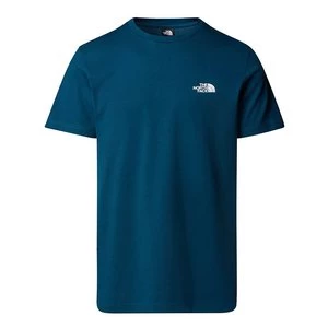 Koszulka The North Face Simple Dome 0A87NG1NO1 - granatowa