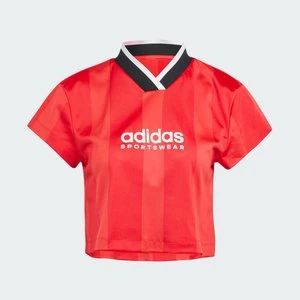 Koszulka Tiro Colorblock Crop Adidas