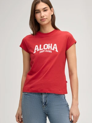 Koszulka Toyah w kolorze czerwonym Joop