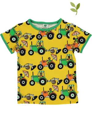 Småfolk Koszulka "Tractor" w kolorze żółtym rozmiar: 134/140