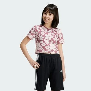 Koszulka Train Essentials Seasonal Printed Cropped Training Kids Adidas