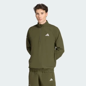 Koszulka Training Essentials Holiday Pack1 / 4 Zip Adidas Night Cargo