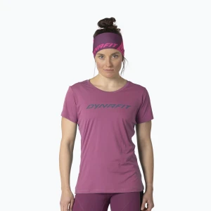 Koszulka trekkingowa damska DYNAFIT Traverse 2 magenta
