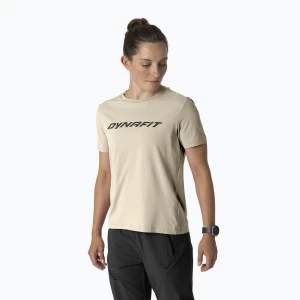 Koszulka trekkingowa damska Dynafit Traverse T-Shirt overcast Beżowy