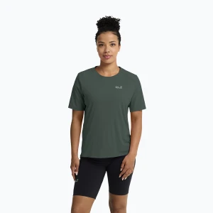 Koszulka trekkingowa damska Jack Wolfskin Prelight Suncool Duro sago palm