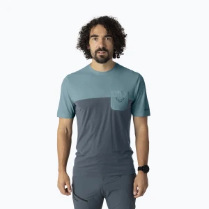 Koszulka trekkingowa męska DYNAFIT Transalper Pocket smoke/blue/0720