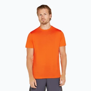 Koszulka trekkingowa męska icebreaker Merino 125 Cool-Lite Sphere III SS Tee blaze