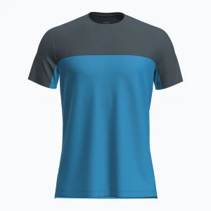 Koszulka trekkingowa męska icebreaker Merino Cool-Lite Sphere III SS Tee Colour Block arctic/abyss