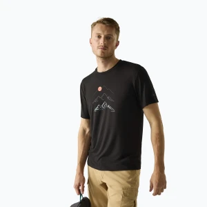 Koszulka trekkingowa męska REGATTA Fingal Stretch black