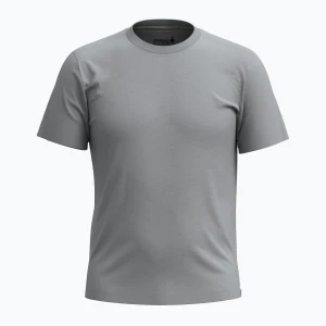 Koszulka trekkingowa męska Smartwool Short Sleeve Tee Slim Fit light gray heather Szary