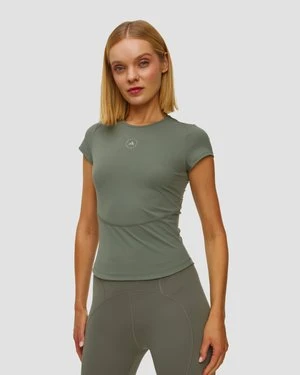 Koszulka Treningowa Damska Khaki Adidas By Stella Mccartney Truepurpose