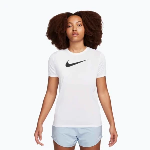 Koszulka treningowa damska Nike Dri-Fit white/black