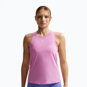 Koszulka treningowa damska Nike One Classic Dri-Fit light magenta/white