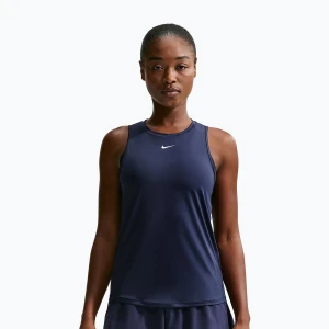 Koszulka treningowa damska Nike One Classic Dri-Fit midnight navy/white