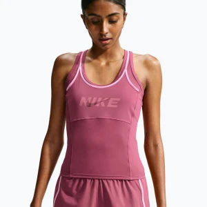Koszulka treningowa damska Nike One pink smoke / pink rise / mystic dates / white