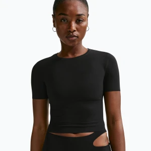 Koszulka treningowa damska Nike Zenvy black / cool grey