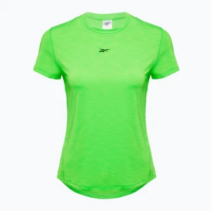 Koszulka treningowa damska Reebok Rbk-Chill Athletic Tee solar lime Zielony
