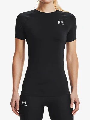 Koszulka treningowa damska Under Armour HeatGear Authentics Compression SS - black/white