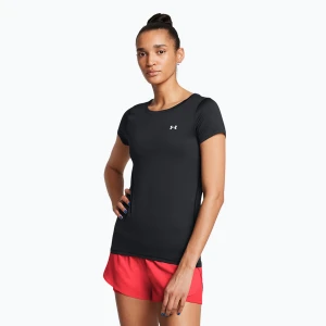 Koszulka treningowa damska Under Armour Heat Gear Armour black/white