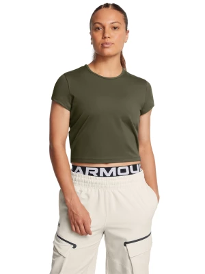 Koszulka treningowa damska Under Armour Meridian Baby Tee - oliwkowa/khaki