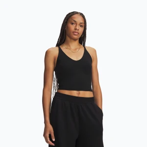 Koszulka treningowa damska Under Armour Meridian Support Tank ultimate black / ultimate black