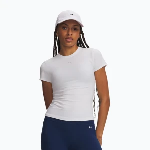 Koszulka treningowa damska Under Armour Motion Fitted SS white / halo gray