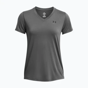 Koszulka treningowa damska Under Armour Tech SSV Solid castlerock / black Szary