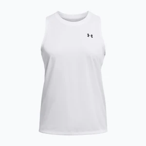 Koszulka treningowa damska Under Armour Tech Tank Solid white / black