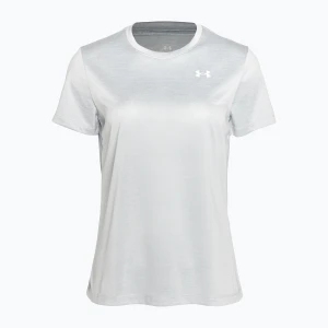 Koszulka treningowa damska Under Armour Tech Twist halo gray / white Szary