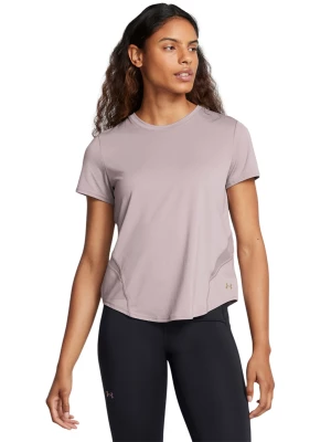 Koszulka treningowa damska Under Armour Vanish Elite Vent Loose Ss - beżowa