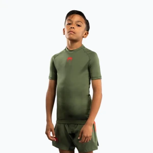 Zdjęcie produktu Koszulka treningowa dziecięca Venum Contender Rashguards Jr khaki Zielony