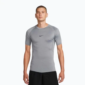 Koszulka treningowa męska Nike Pro Dri-Fit Tight Fitness smoke grey/black