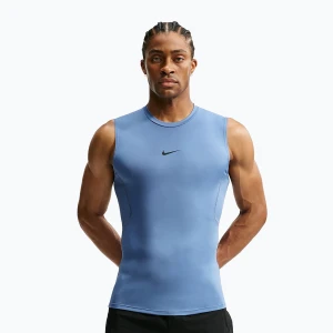 Koszulka treningowa męska Nike Pro indigo storm / black Granatowy