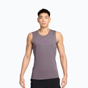 Koszulka treningowa męska Nike Pro Training Dri-Fit purple smoke / vivid purple Fioletowy