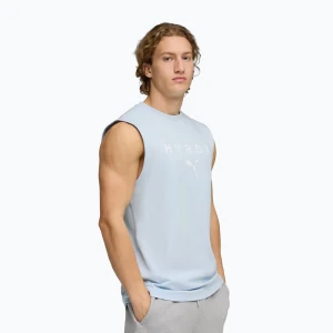 Koszulka treningowa męska PUMA Hyrox Cutoff Tank gray