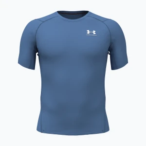 Koszulka treningowa męska Under Armour HG Armour Comp aegean blue / white
