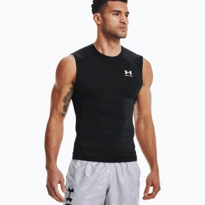 Koszulka treningowa męska Under Armour HG Armour Comp black/white