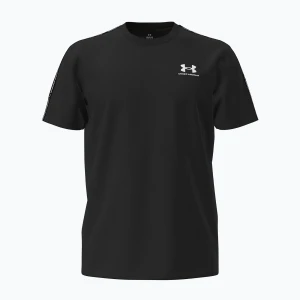 Koszulka treningowa męska Under Armour Icon Heavyweight Tee Taping black / white