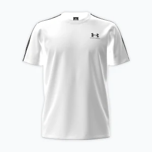 Koszulka treningowa męska Under Armour Icon Heavyweight Tee Taping white / black