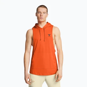 Koszulka treningowa męska Under Armour Project Rock Payoff SL HD orange