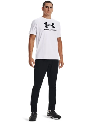 Koszulka treningowa męska Under Armour SPORTSTYLE LOGO SS - biała