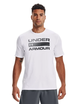 T-shirt męski Under Armour UA Team Issue Wordmark Ss - biały